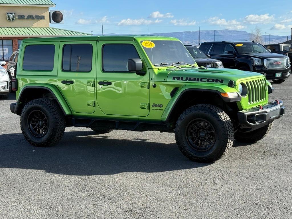 used 2019 Jeep Wrangler Unlimited car, priced at $39,248