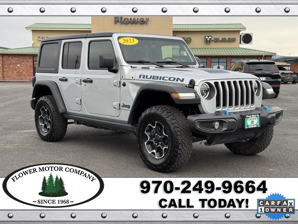 used 2023 Jeep Wrangler 4xe car, priced at $42,485