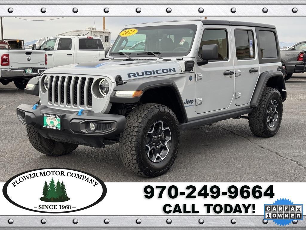 used 2023 Jeep Wrangler 4xe car, priced at $39,753