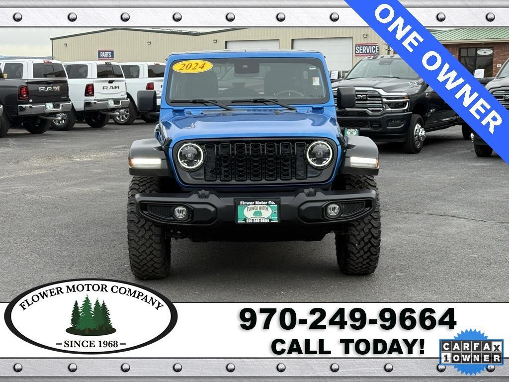 used 2024 Jeep Wrangler car, priced at $44,000