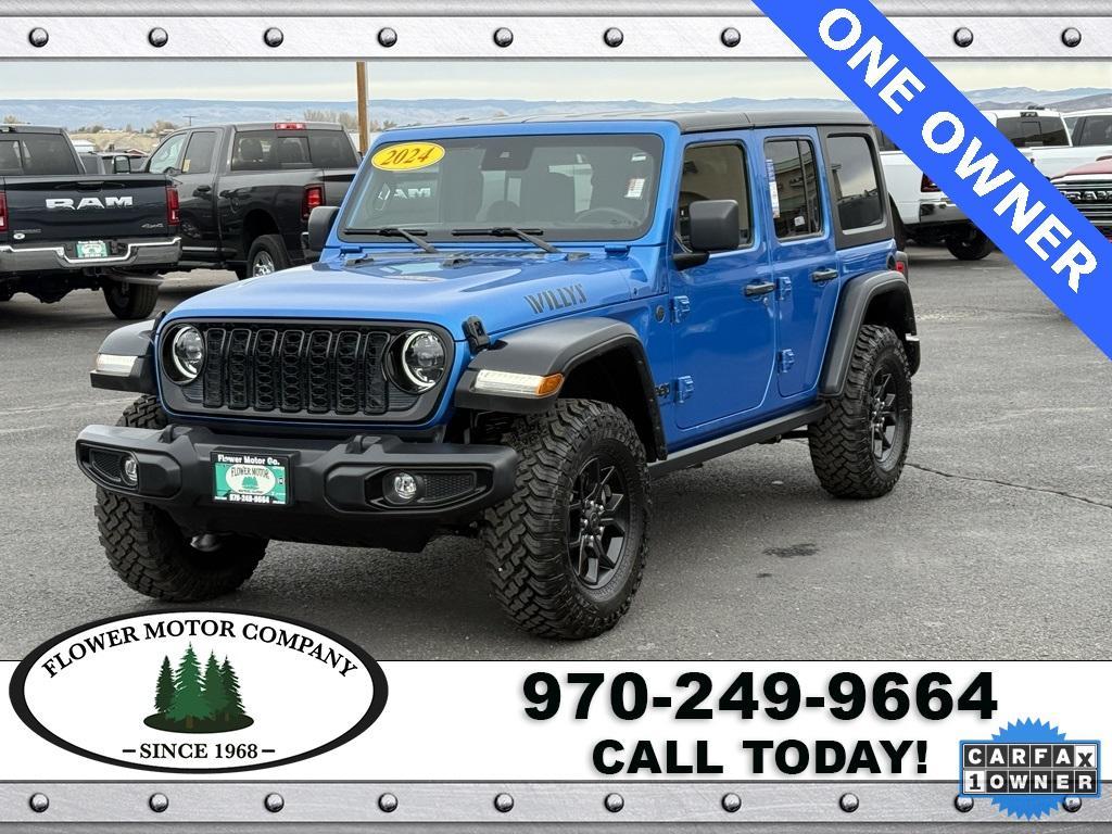 used 2024 Jeep Wrangler car, priced at $44,000