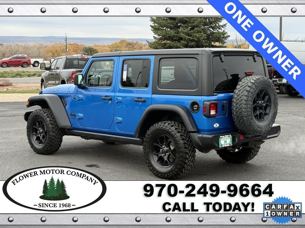 used 2024 Jeep Wrangler car, priced at $44,000