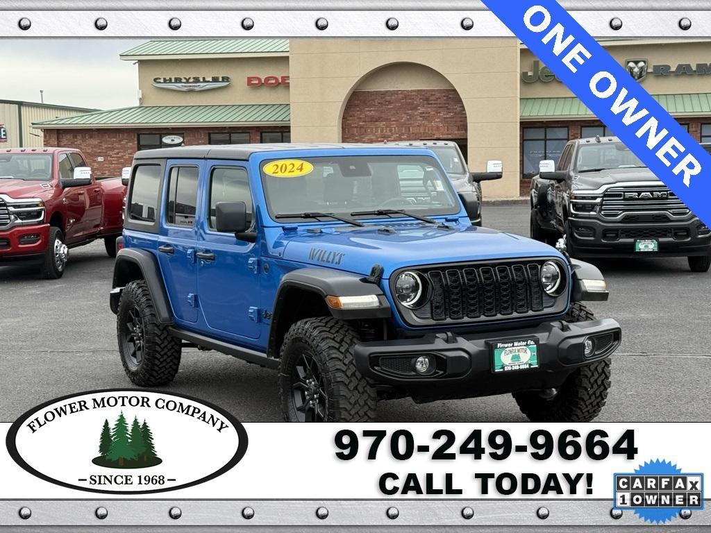 used 2024 Jeep Wrangler car, priced at $44,000