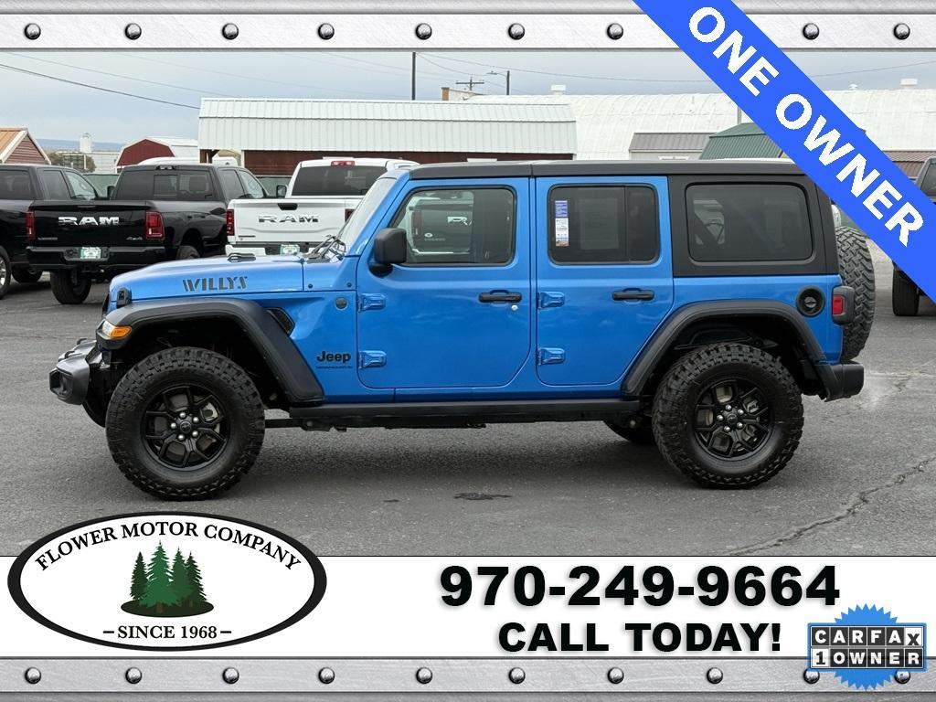 used 2024 Jeep Wrangler car, priced at $44,000