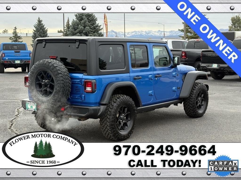 used 2024 Jeep Wrangler car, priced at $44,000