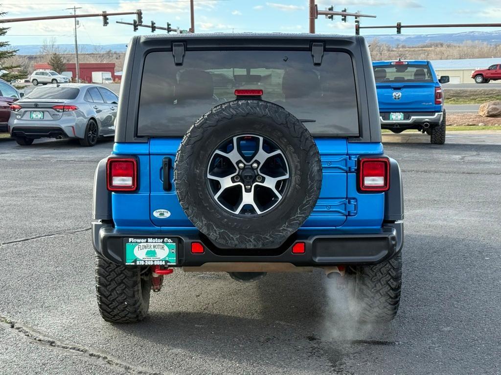 used 2022 Jeep Wrangler Unlimited car, priced at $42,919