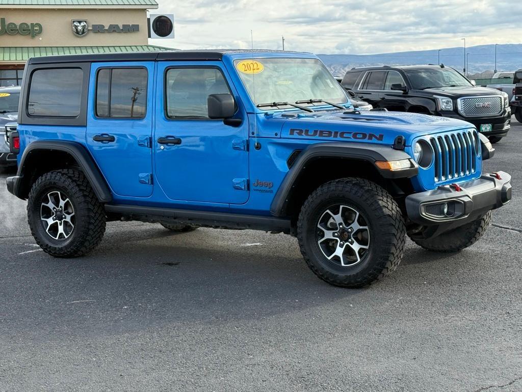 used 2022 Jeep Wrangler Unlimited car, priced at $42,919