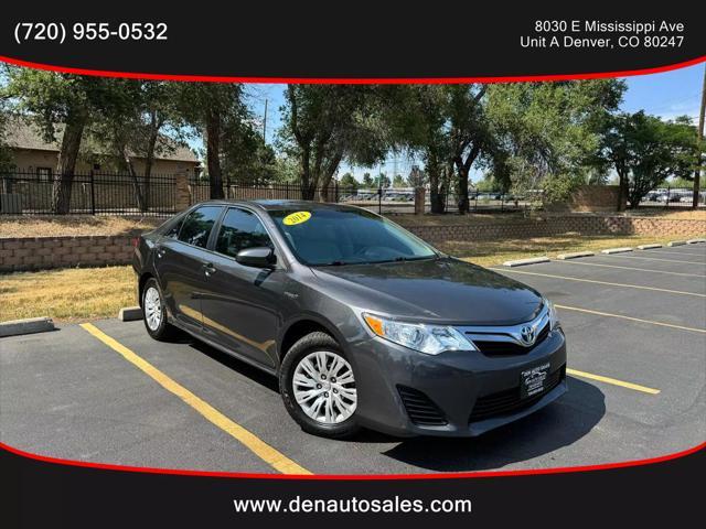 used 2014 Toyota Camry Hybrid car, priced at $11,999