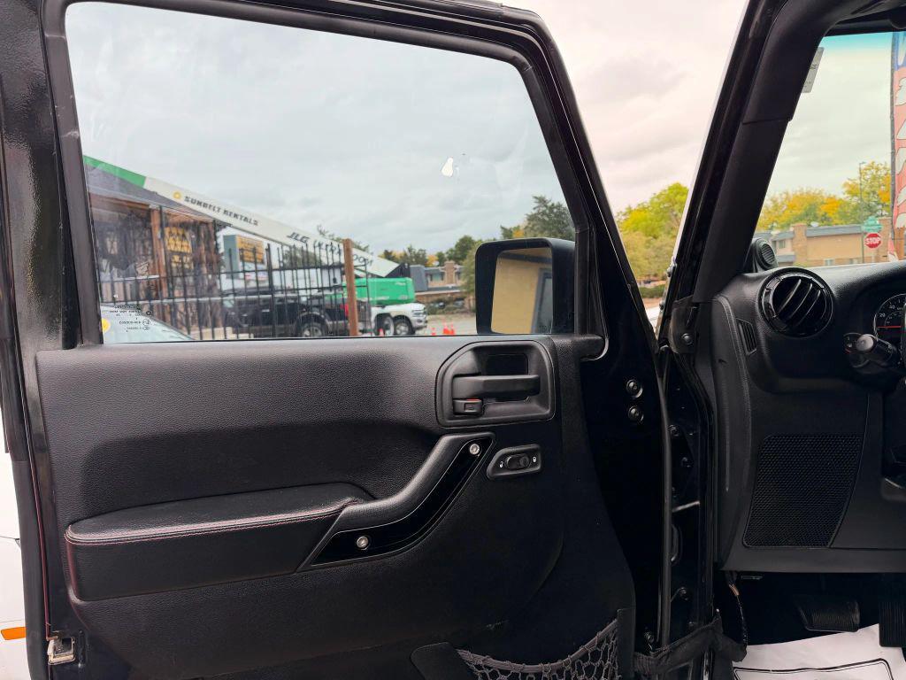 used 2012 Jeep Wrangler Unlimited car, priced at $14,999