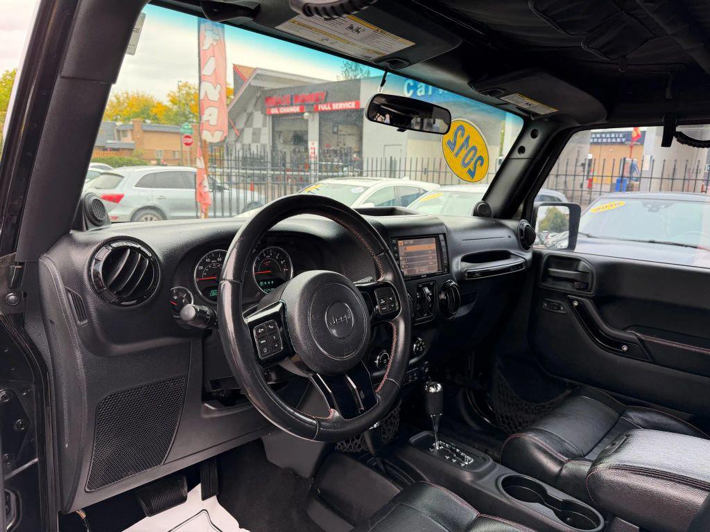 used 2012 Jeep Wrangler Unlimited car, priced at $14,999