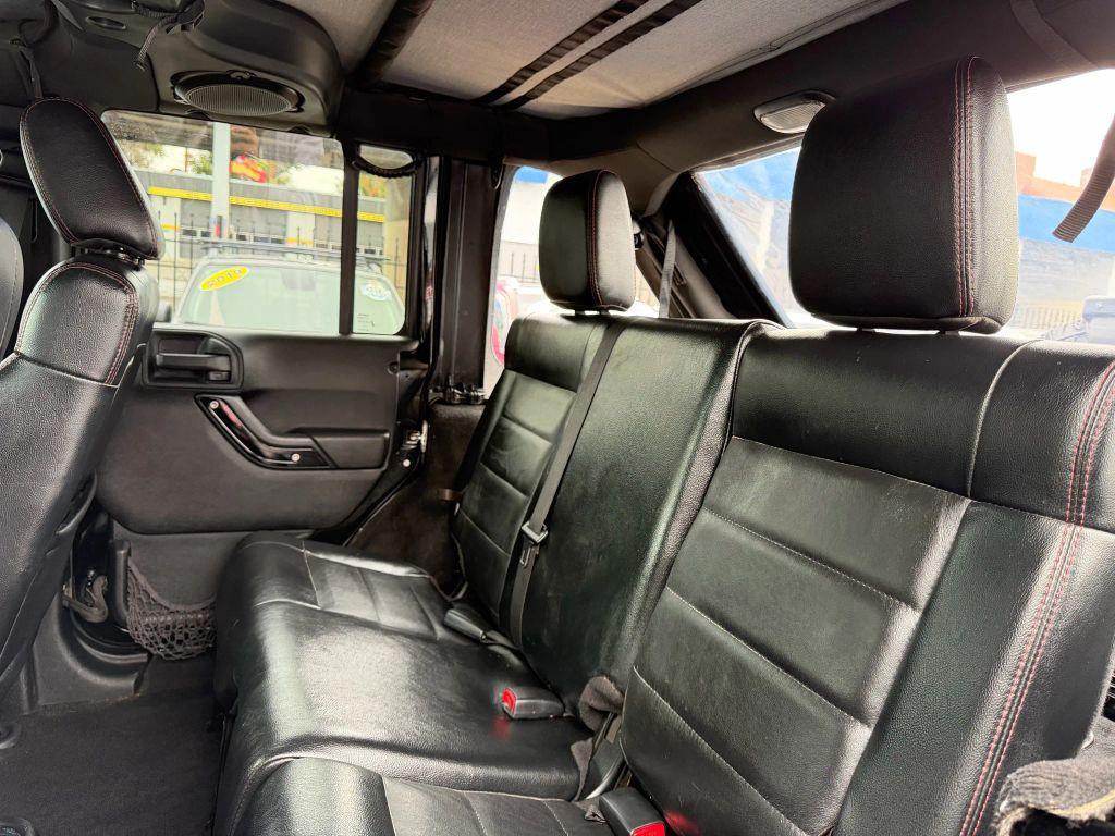 used 2012 Jeep Wrangler Unlimited car, priced at $14,999