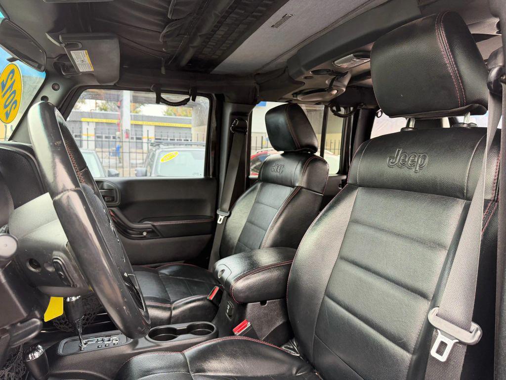 used 2012 Jeep Wrangler Unlimited car, priced at $14,999
