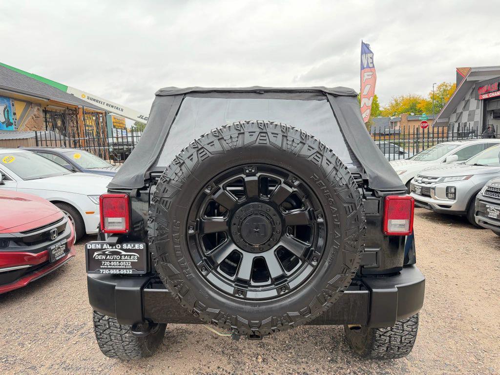 used 2012 Jeep Wrangler Unlimited car, priced at $14,999