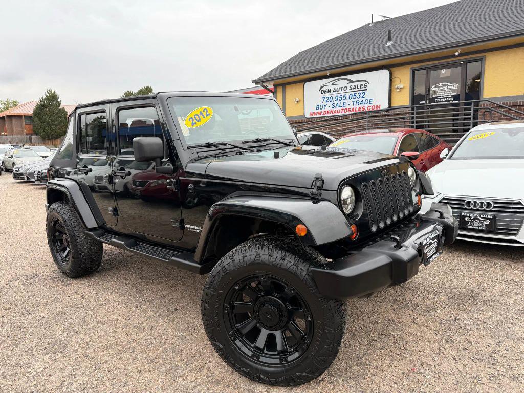 used 2012 Jeep Wrangler Unlimited car, priced at $14,999