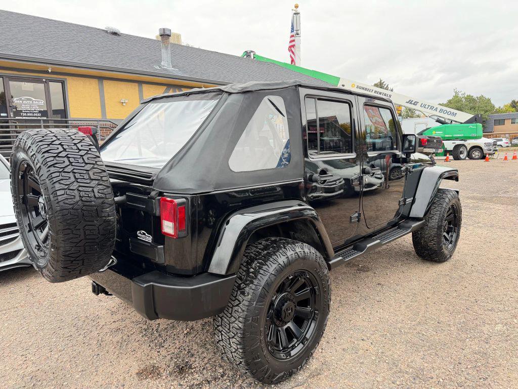 used 2012 Jeep Wrangler Unlimited car, priced at $14,999