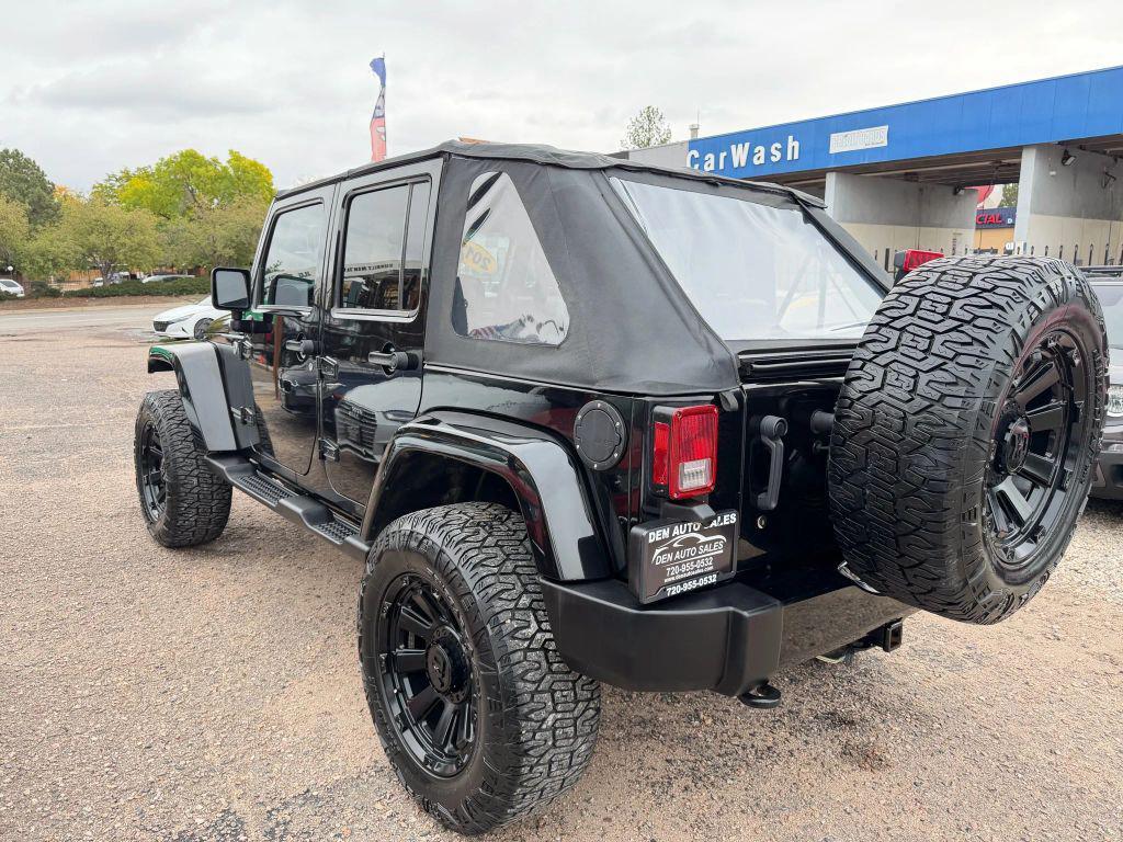 used 2012 Jeep Wrangler Unlimited car, priced at $14,999