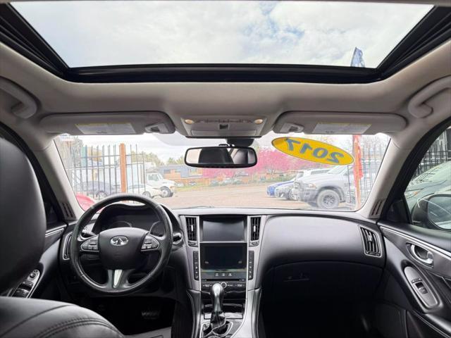 used 2017 INFINITI Q50 car, priced at $15,999