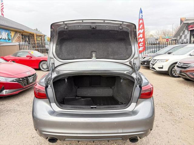 used 2018 INFINITI Q50 car, priced at $14,999