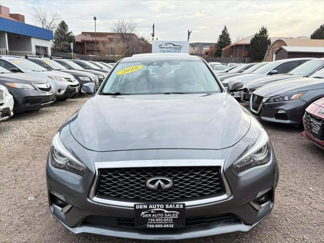 used 2018 INFINITI Q50 car, priced at $14,999