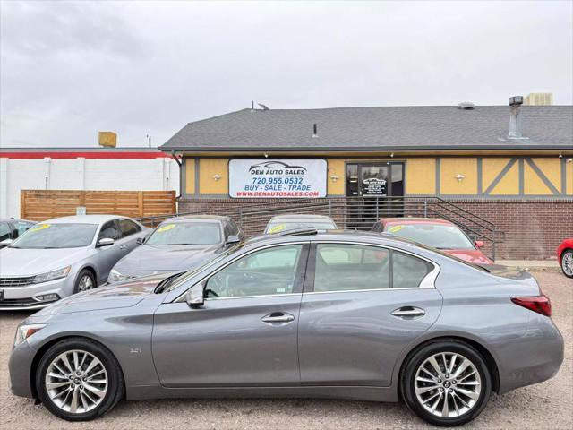 used 2018 INFINITI Q50 car, priced at $14,999