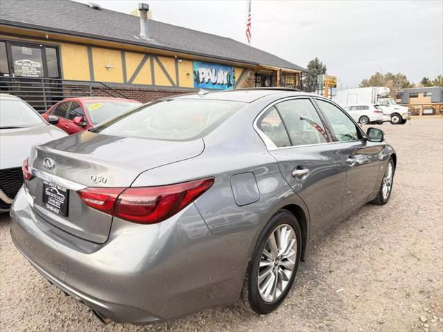 used 2018 INFINITI Q50 car, priced at $14,999