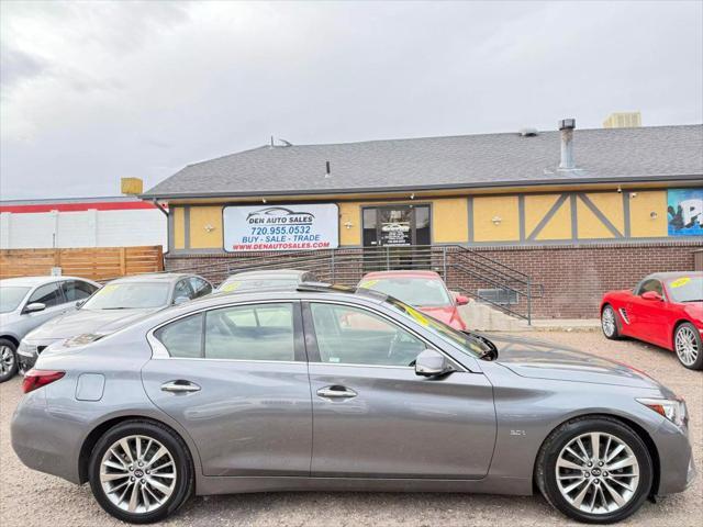 used 2018 INFINITI Q50 car, priced at $14,999