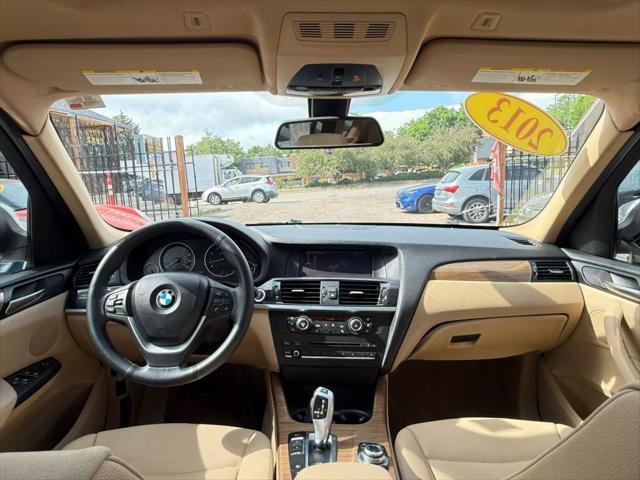 used 2013 BMW X3 car, priced at $9,999