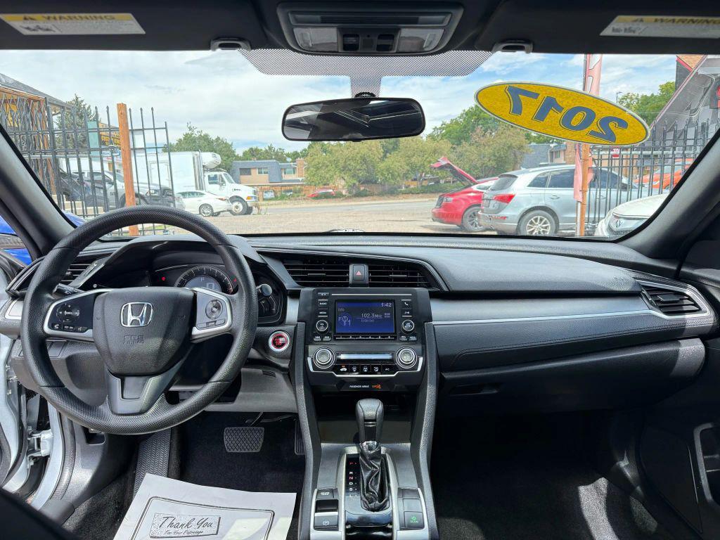 used 2017 Honda Civic car, priced at $13,999