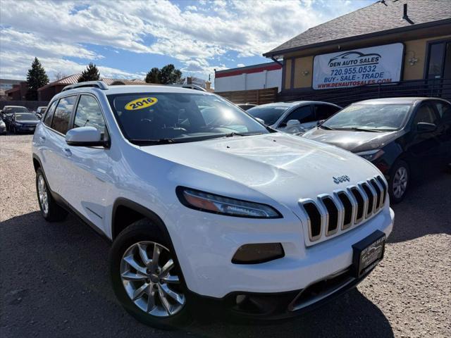 used 2016 Jeep Cherokee car, priced at $9,999