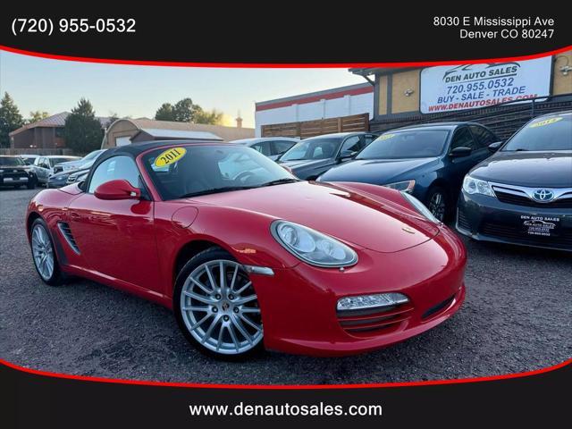 used 2011 Porsche Boxster car, priced at $18,999