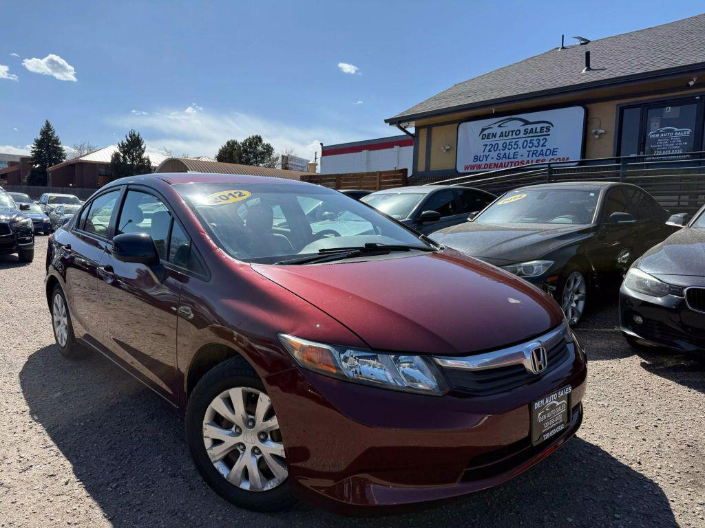 used 2012 Honda Civic car, priced at $7,999