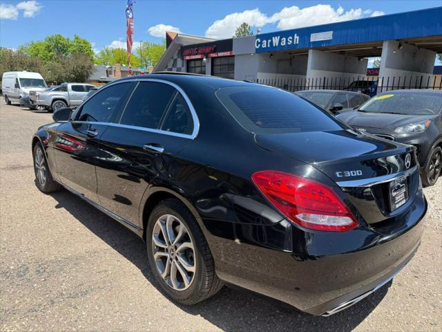 used 2018 Mercedes-Benz C-Class car, priced at $19,999