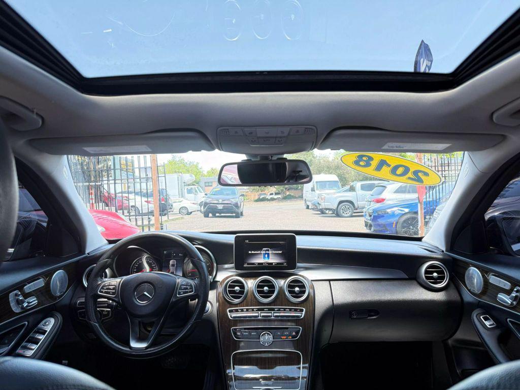 used 2018 Mercedes-Benz C-Class car, priced at $16,999