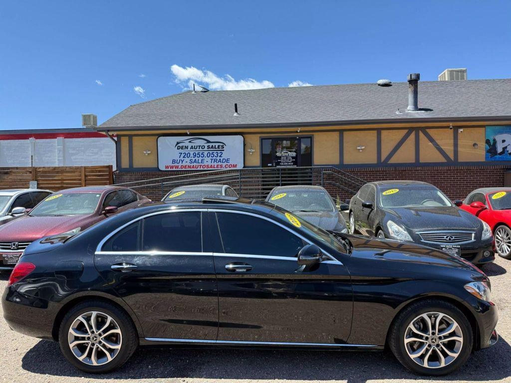 used 2018 Mercedes-Benz C-Class car, priced at $16,999