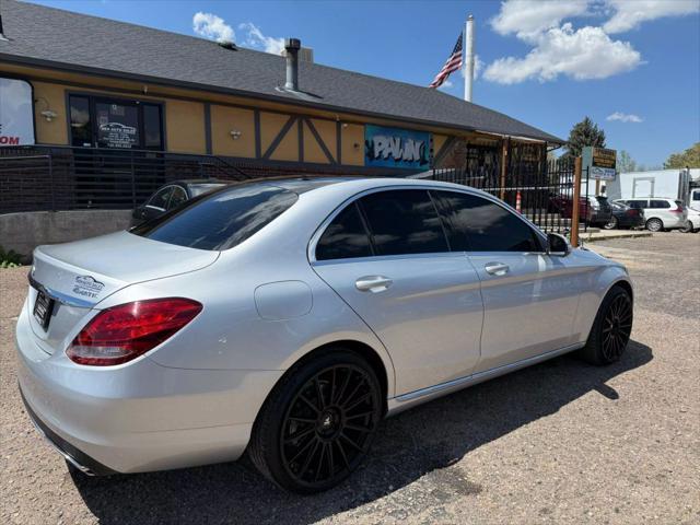 used 2015 Mercedes-Benz C-Class car, priced at $14,999