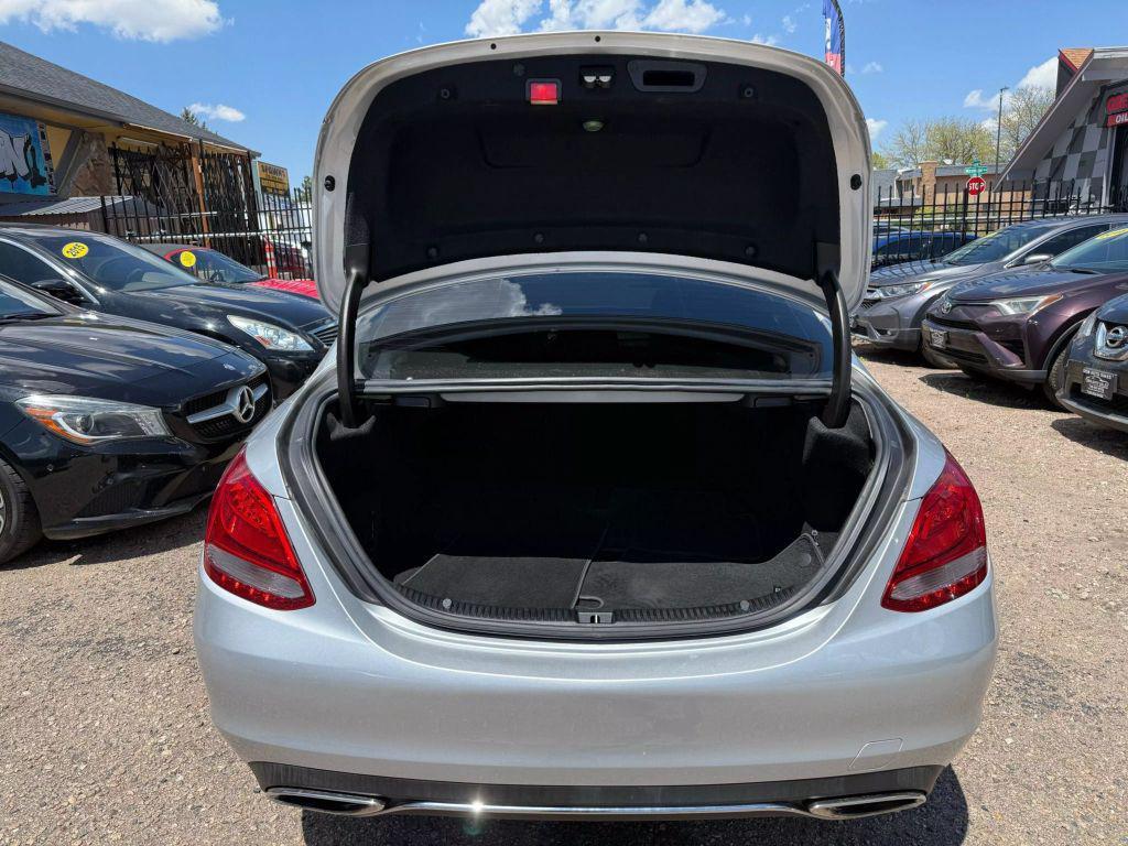 used 2015 Mercedes-Benz C-Class car, priced at $13,999