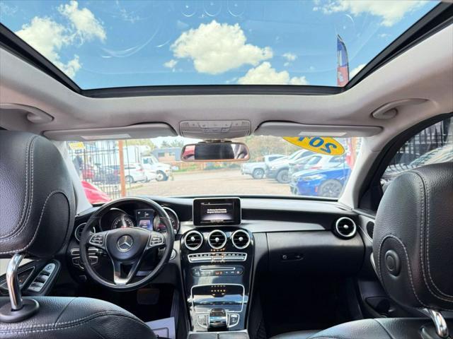 used 2015 Mercedes-Benz C-Class car, priced at $14,999
