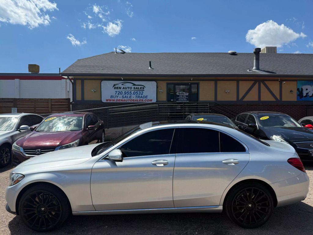 used 2015 Mercedes-Benz C-Class car, priced at $13,999