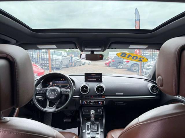 used 2018 Audi A3 car, priced at $18,999