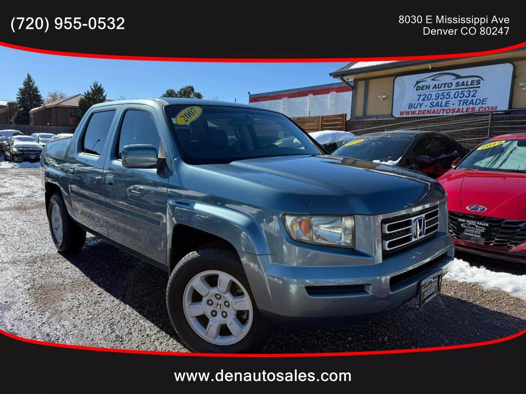 used 2007 Honda Ridgeline car, priced at $7,999