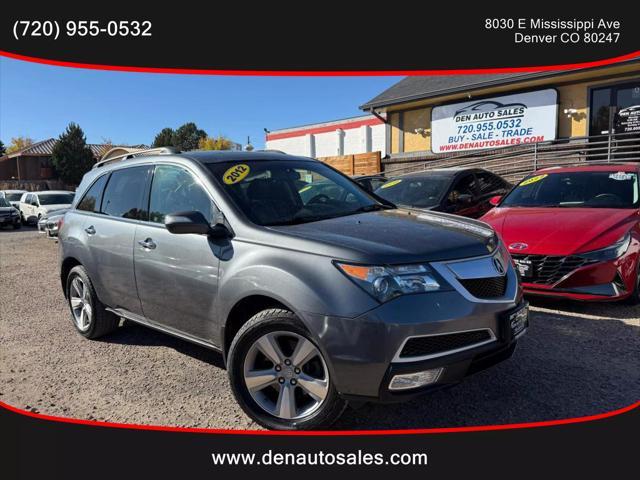 used 2012 Acura MDX car, priced at $9,999