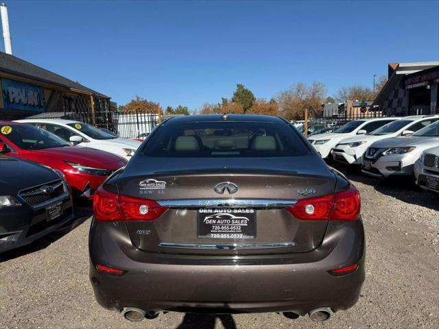 used 2014 INFINITI Q50 car, priced at $13,999