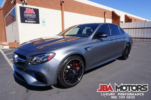 used 2018 Mercedes-Benz AMG E 63 car, priced at $50,999