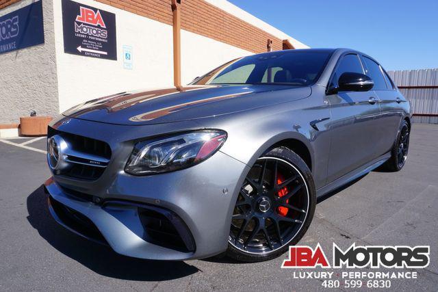 used 2018 Mercedes-Benz AMG E 63 car, priced at $50,999