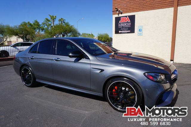 used 2018 Mercedes-Benz AMG E 63 car, priced at $50,999