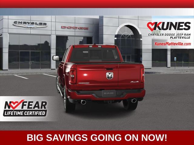 new 2025 Ram 1500 car, priced at $55,076