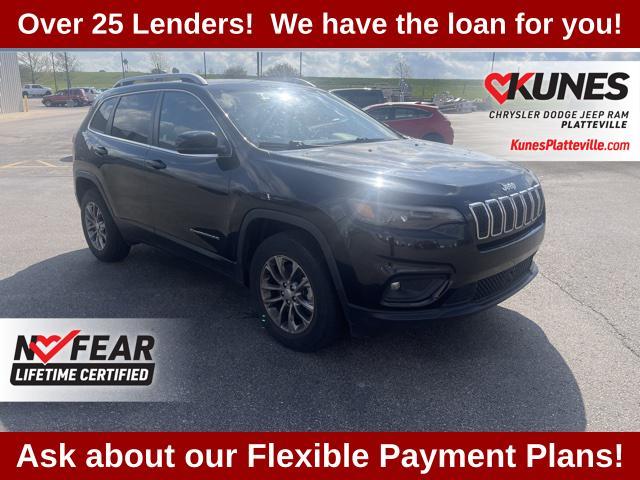used 2021 Jeep Cherokee car, priced at $21,475