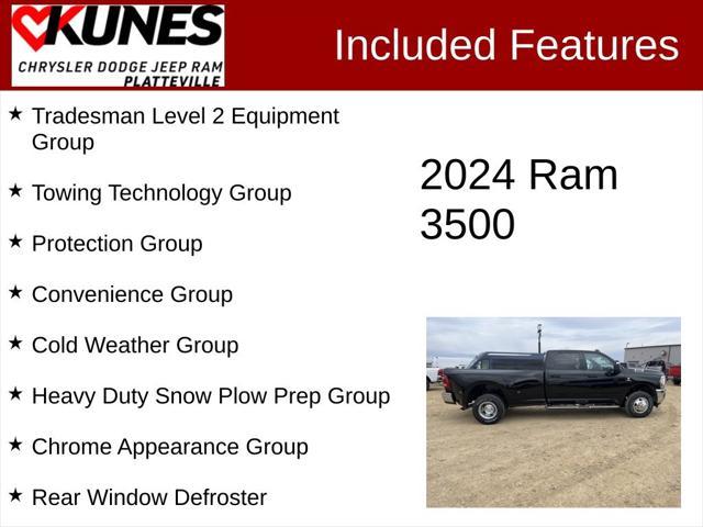 new 2024 Ram 3500 car, priced at $70,574