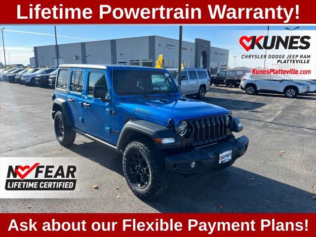 used 2022 Jeep Wrangler car, priced at $29,477