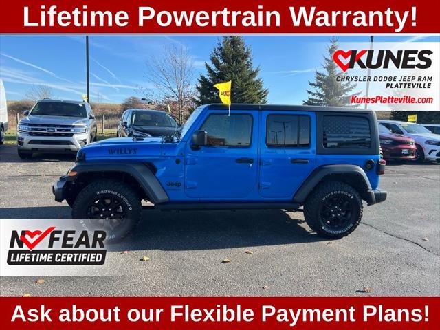 used 2022 Jeep Wrangler car, priced at $29,477